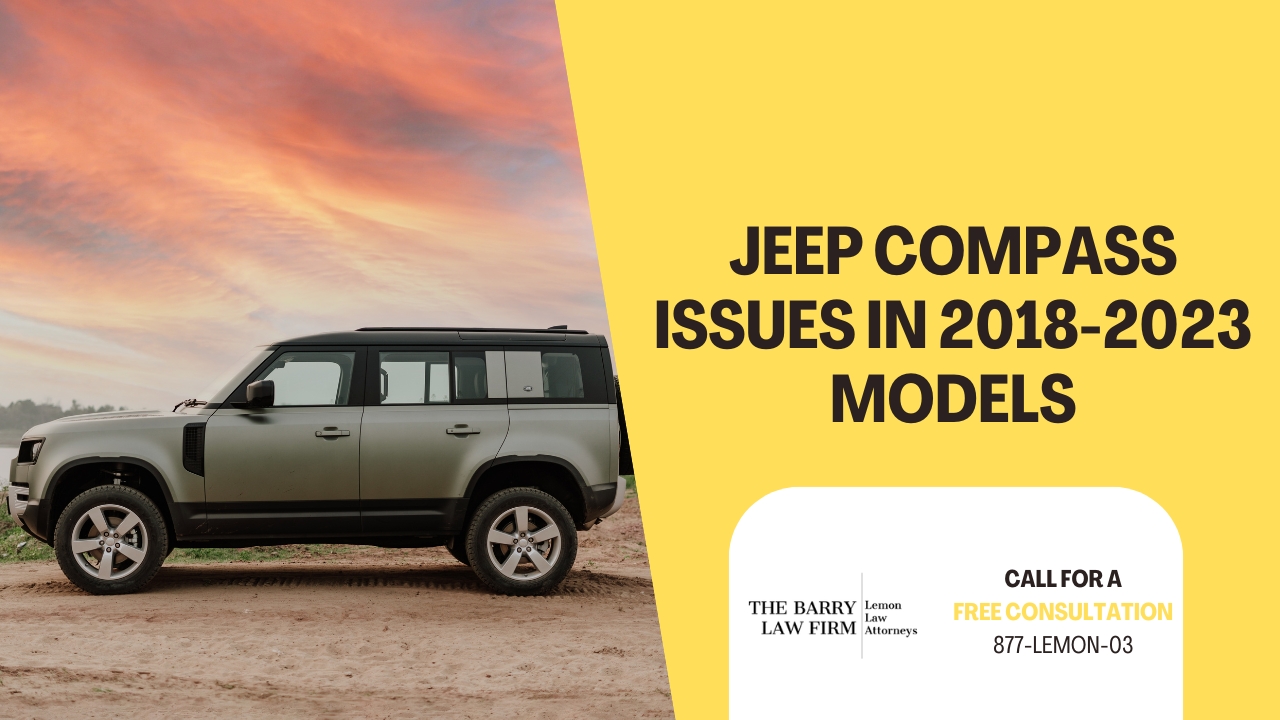 Jeep Compass Issues in 2018-2023 Models