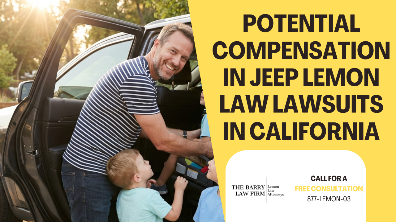 Potential Compensation in Jeep Lemon Law Lawsuits in California