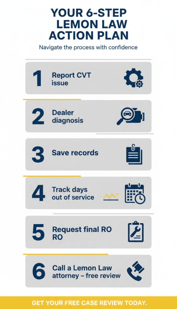 A 6-Step Action Plan If Your Nissan's CVT Still Isn't Fixed