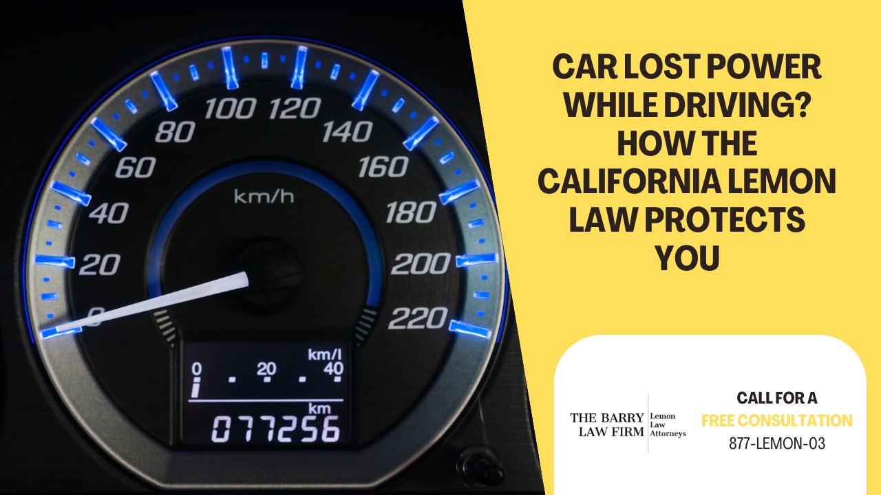 speedometer showing 0 because of loss of power