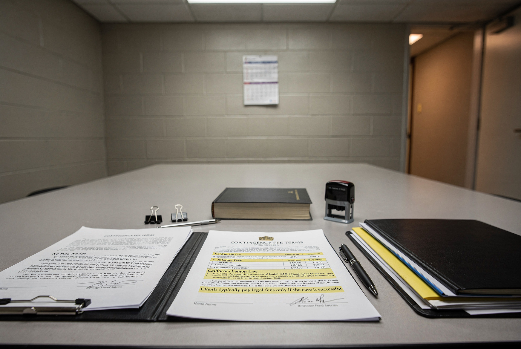 Lemon Law attorney fees